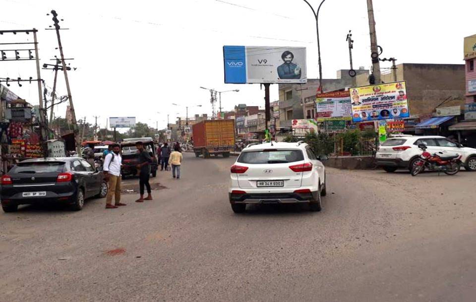 Unipole -Aggarsain Chowk, Bhiwani, Haryana