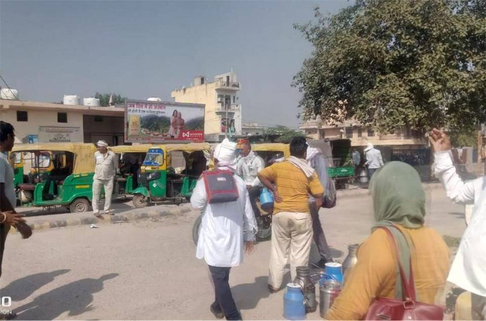 Billboard -Railway Station, Palwal, Haryana Billboard -Railway Station, Palwal, Haryana