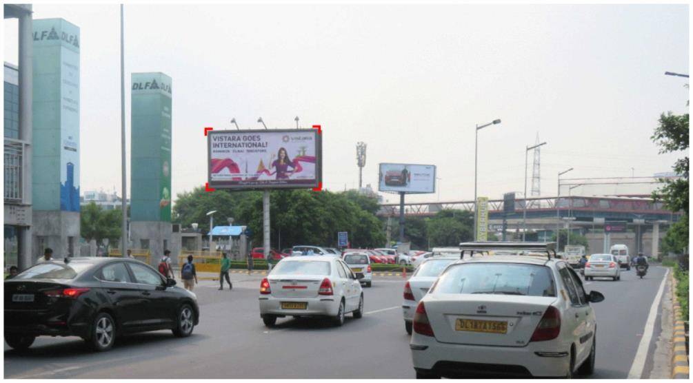 Unipole -Towards Golf Course Road, Gurgaon, Haryana Unipole -Towards Golf Course Road, Gurgaon, Haryana