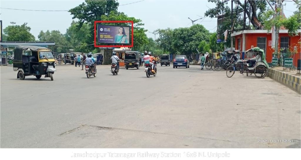 Unipole-A, Jharkhand, Tatanagar Railway Station Unipole-A, Jharkhand, Tatanagar Railway Station