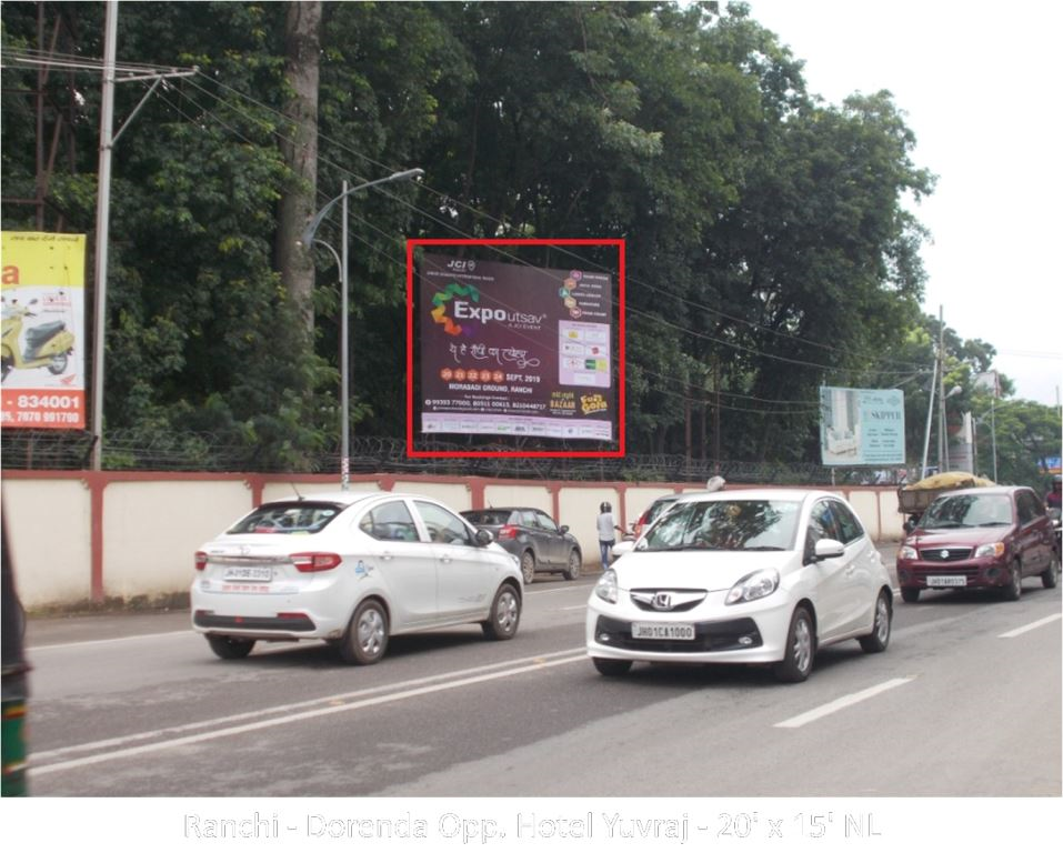 Hoarding-A, Jharkhand, Ranchi - Dorenda Opp. Hotel Yuvraj Hoarding-A, Jharkhand, Ranchi - Dorenda Opp. Hotel Yuvraj