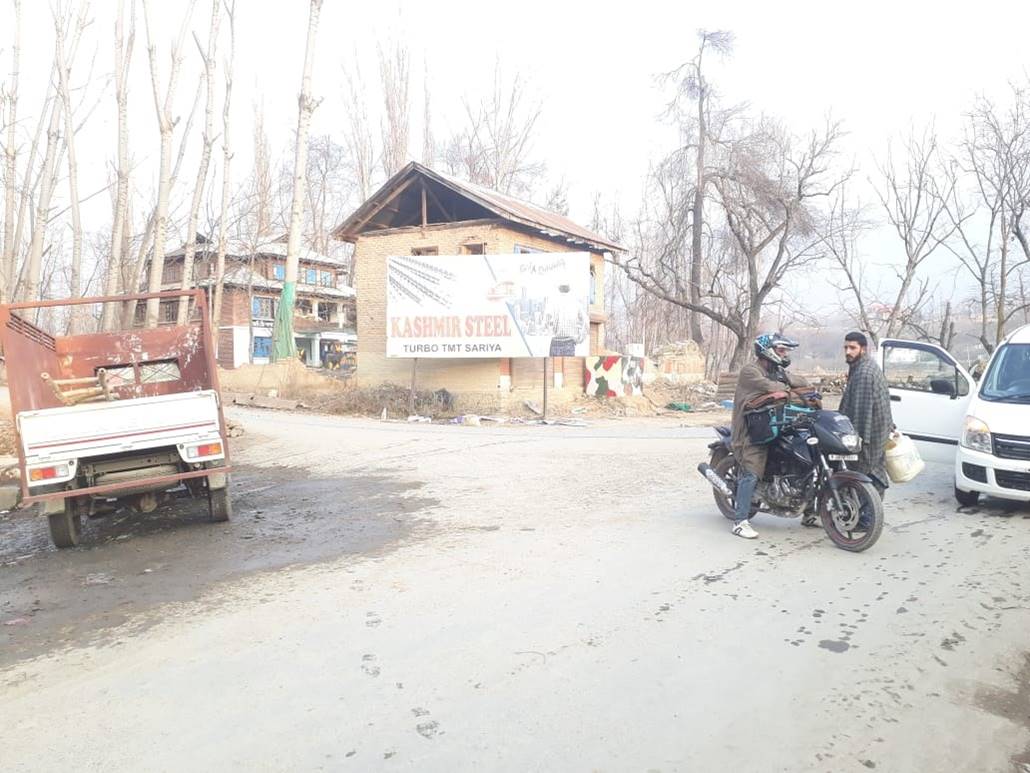 Billboard - Ladiyar tral,  SOUTH KASHMIR,  JAMMU AND KASHMIR