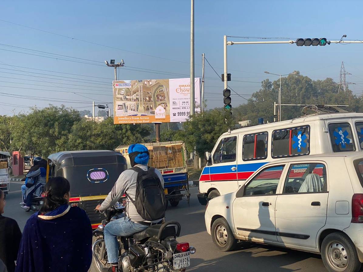 Unipole - Radisson Blu hotel, Jammu, JAMMU AND KASHMIR Unipole - Radisson Blu hotel, Jammu, JAMMU AND KASHMIR