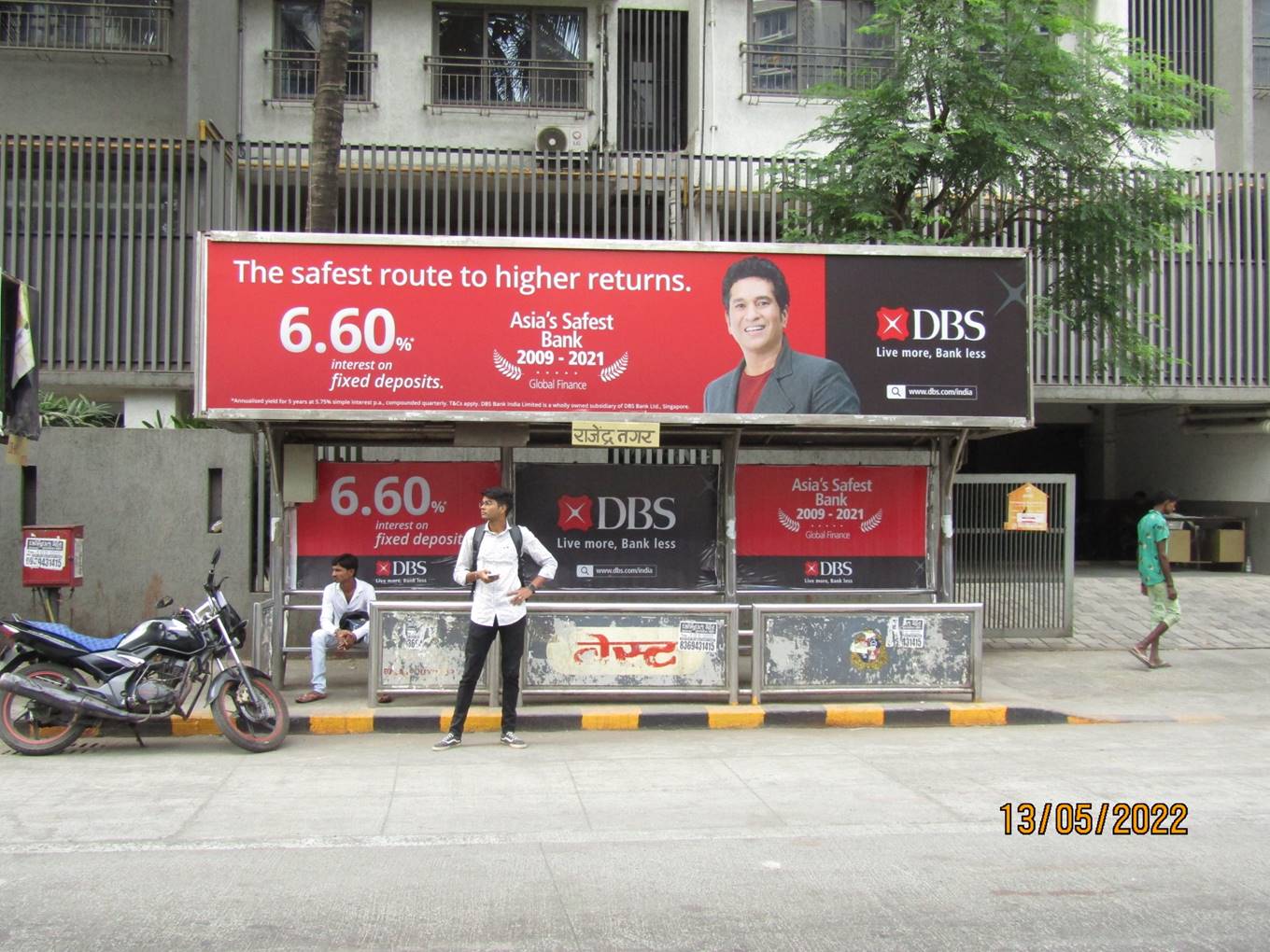 Bus Queue Shelter - FM Cariappa Flyover - Rajendra Nagar West to East, Borivali (W), Mumbai, Maharashtra Bus Queue Shelter - FM Cariappa Flyover - Rajendra Nagar West to East, Borivali (W), Mumbai, Maharashtra