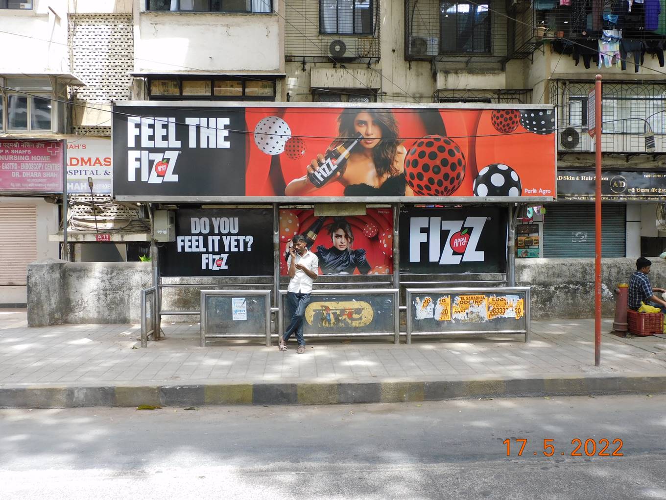 Bus Queue Shelter - L.B.S. Road - Veena Nagar,   Mulund (W),   Mumbai,   Maharashtra