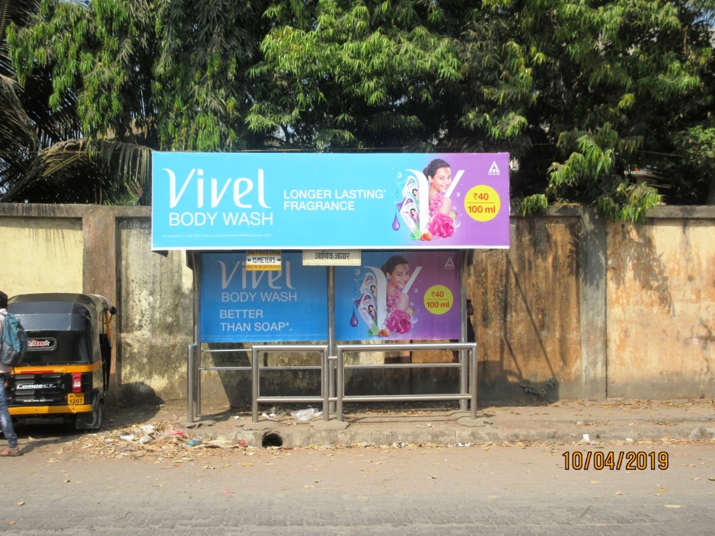Bus Queue Shelter - - Anik Depot, Wadala, Mumbai, Maharashtra Bus Queue Shelter - - Anik Depot, Wadala, Mumbai, Maharashtra