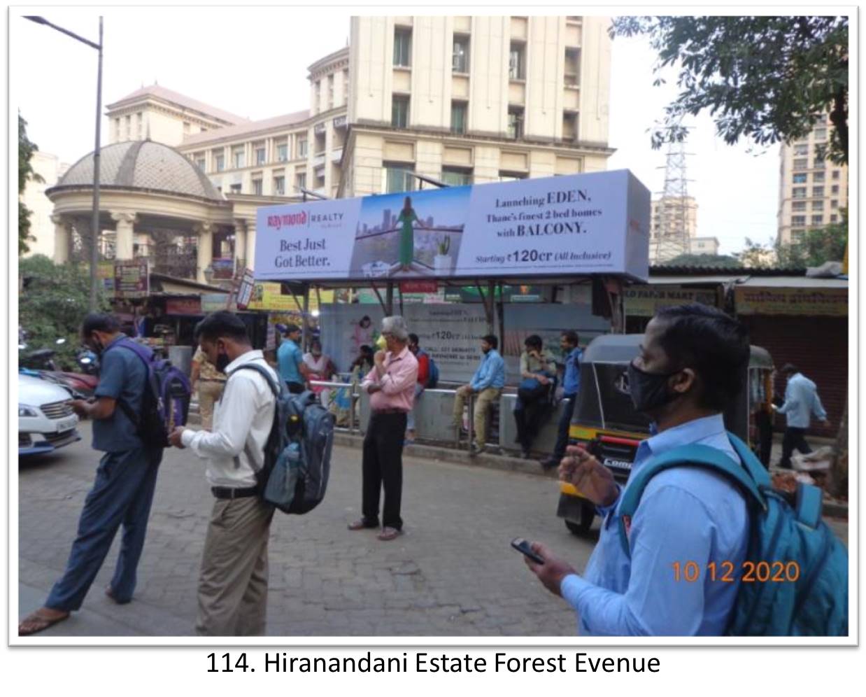 Bus Queue Shelter - - Hiranandani Estate Forest Avenue, Thane, Mumbai, Maharashtra Bus Queue Shelter - - Hiranandani Estate Forest Avenue, Thane, Mumbai, Maharashtra