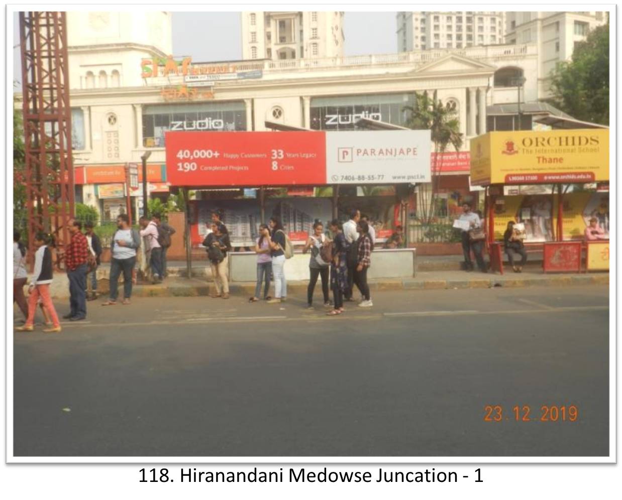 Bus Queue Shelter - - Hiranandani Medowse Juncation - 1, Thane, Mumbai, Maharashtra Bus Queue Shelter - - Hiranandani Medowse Juncation - 1, Thane, Mumbai, Maharashtra