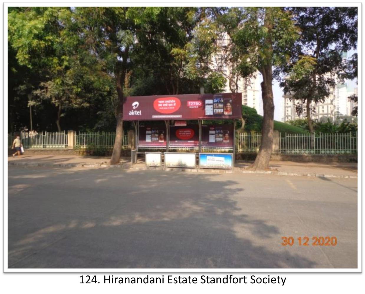 Bus Queue Shelter - - Hiranandani Estate Standfort Society, Thane, Mumbai, Maharashtra Bus Queue Shelter - - Hiranandani Estate Standfort Society, Thane, Mumbai, Maharashtra