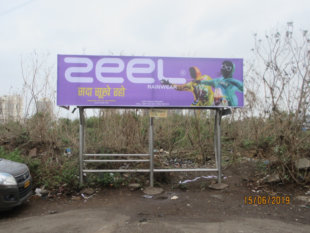 Bus Queue Shelter - - Adarsh Vidhyalaya, Wadala, Mumbai, Maharashtra Bus Queue Shelter - - Adarsh Vidhyalaya, Wadala, Mumbai, Maharashtra