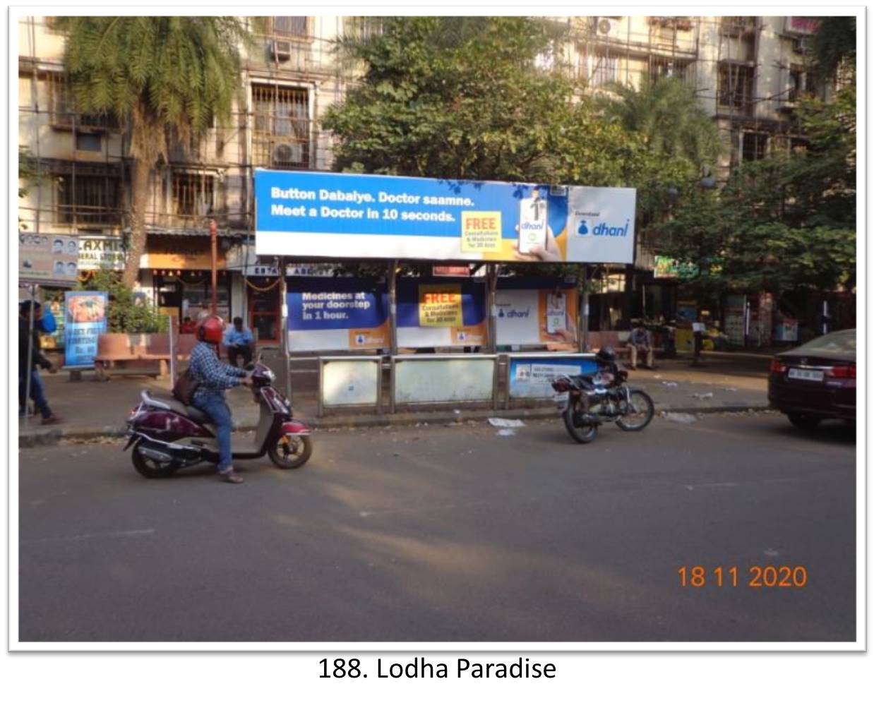 Bus Queue Shelter - - Lodha Paradise, Thane, Mumbai, Maharashtra Bus Queue Shelter - - Lodha Paradise, Thane, Mumbai, Maharashtra
