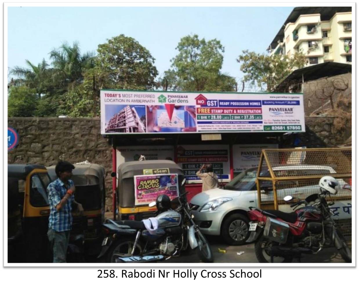 Bus Queue Shelter - - Rabodi Nr Holly Cross School, Thane, Mumbai, Maharashtra Bus Queue Shelter - - Rabodi Nr Holly Cross School, Thane, Mumbai, Maharashtra