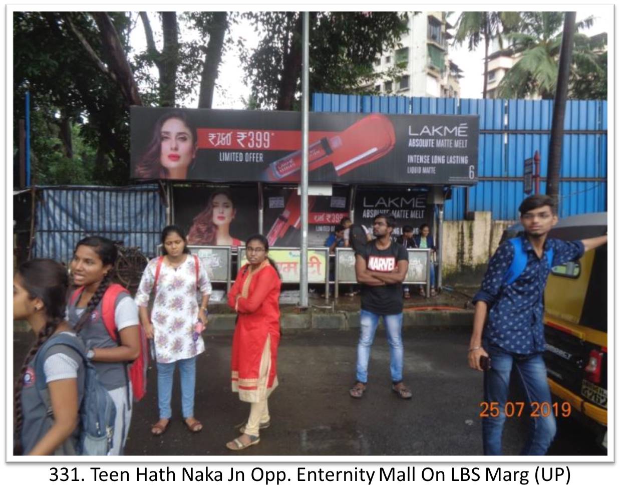Bus Queue Shelter - - Teen Hath Naka Jn Opp. Enternity Mall On LBS Marg (UP), Thane, Mumbai, Maharashtra Bus Queue Shelter - - Teen Hath Naka Jn Opp. Enternity Mall On LBS Marg (UP), Thane, Mumbai, Maharashtra