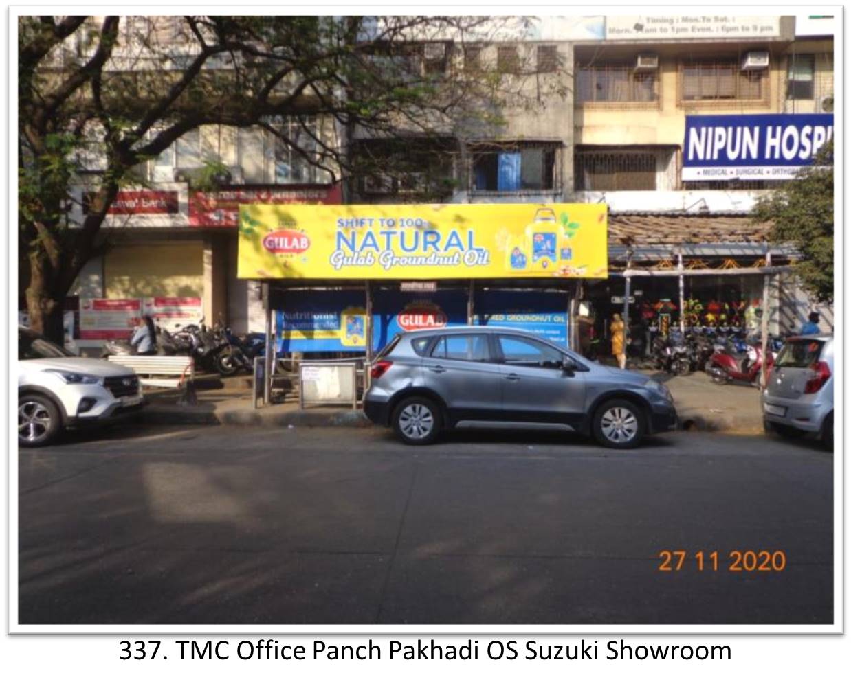 Bus Queue Shelter - - TMC Office Panch Pakhadi O/S Suzuki Showroom, Thane, Mumbai, Maharashtra Bus Queue Shelter - - TMC Office Panch Pakhadi O/S Suzuki Showroom, Thane, Mumbai, Maharashtra