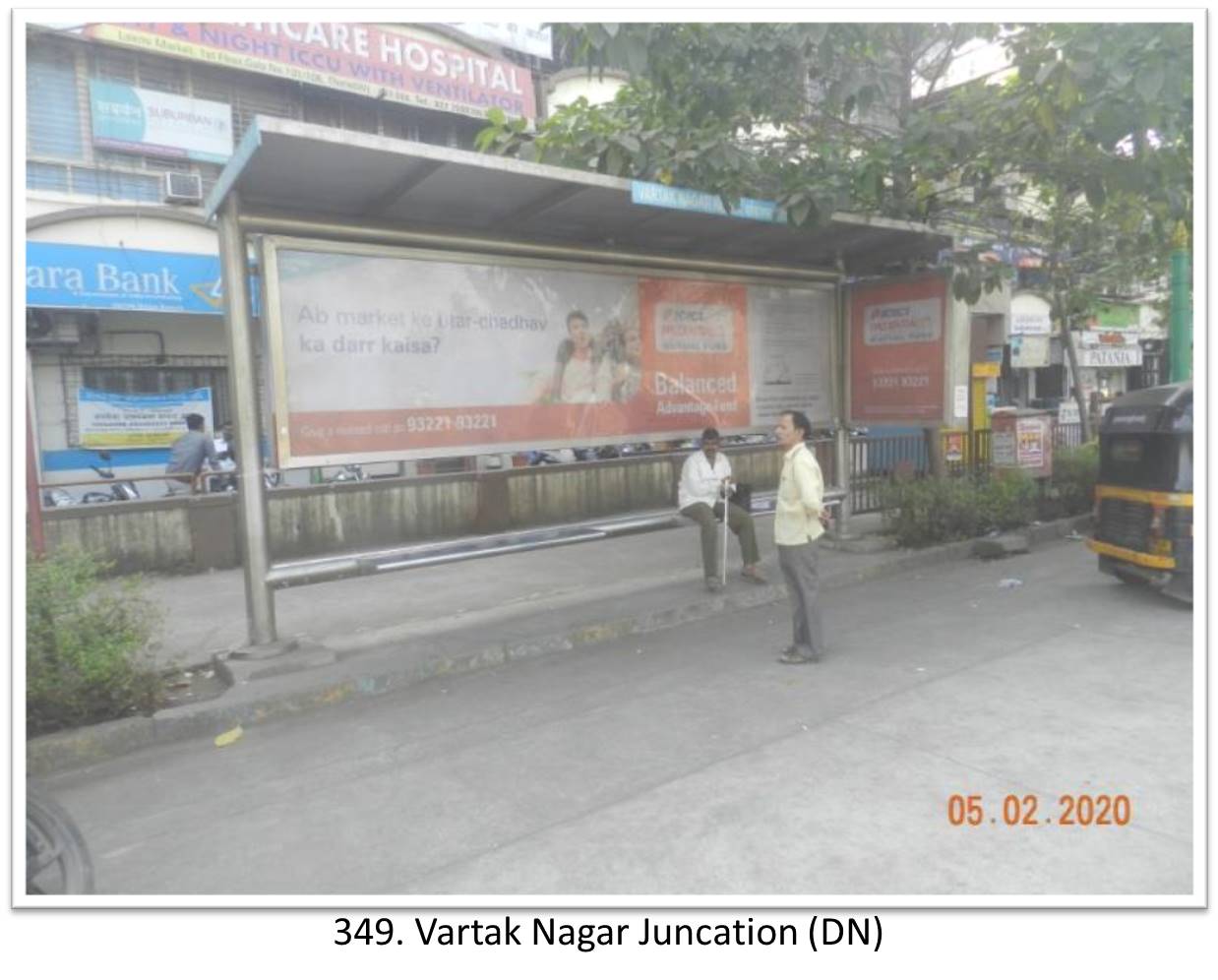 Bus Queue Shelter - - Vartak Nagar Juncation (DN), Thane, Mumbai, Maharashtra Bus Queue Shelter - - Vartak Nagar Juncation (DN), Thane, Mumbai, Maharashtra