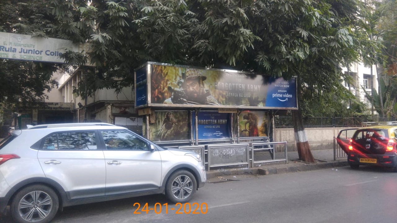 Bus Queue Shelter - Nappu Road - Ruia College, Matunga (E), Mumbai, Maharashtra Bus Queue Shelter - Nappu Road - Ruia College, Matunga (E), Mumbai, Maharashtra