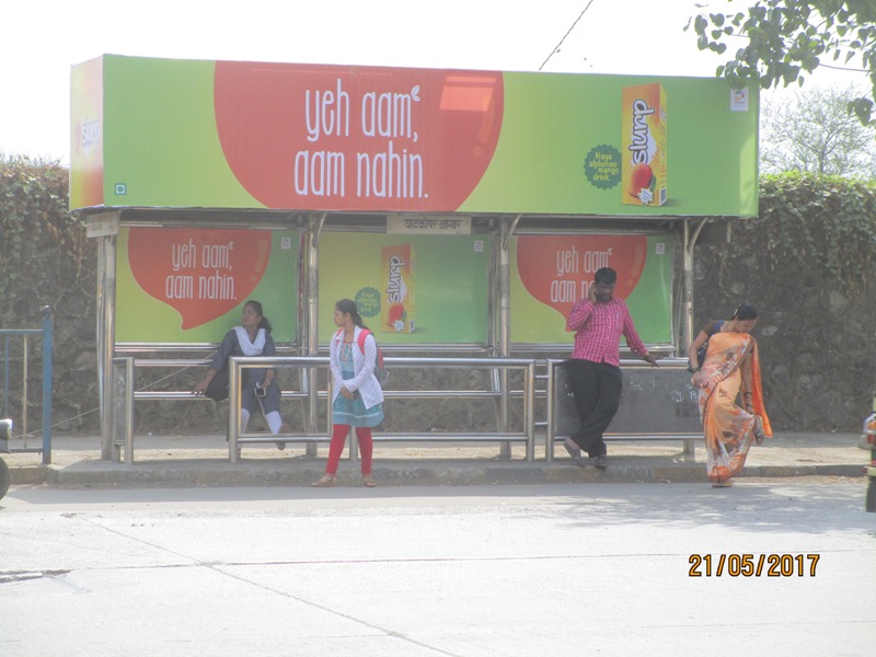 Bus Queue Shelter - Vasantdada Patil Marg - Ghatkopar Depot, Ghatkopar (E), Mumbai, Maharashtra Bus Queue Shelter - Vasantdada Patil Marg - Ghatkopar Depot, Ghatkopar (E), Mumbai, Maharashtra