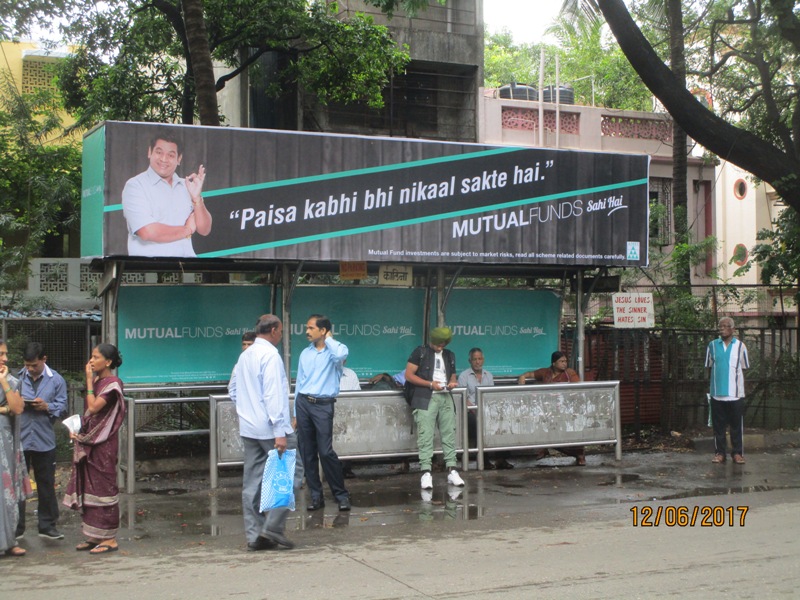 Bus Queue Shelter - C. S. T. Road - Kalina,   Kalina,   Mumbai,   Maharashtra
