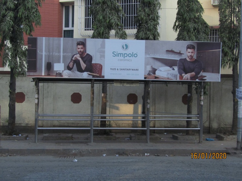 Bus Queue Shelter - C. S. T. Road - Metro Co., Kalina, Mumbai, Maharashtra Bus Queue Shelter - C. S. T. Road - Metro Co., Kalina, Mumbai, Maharashtra