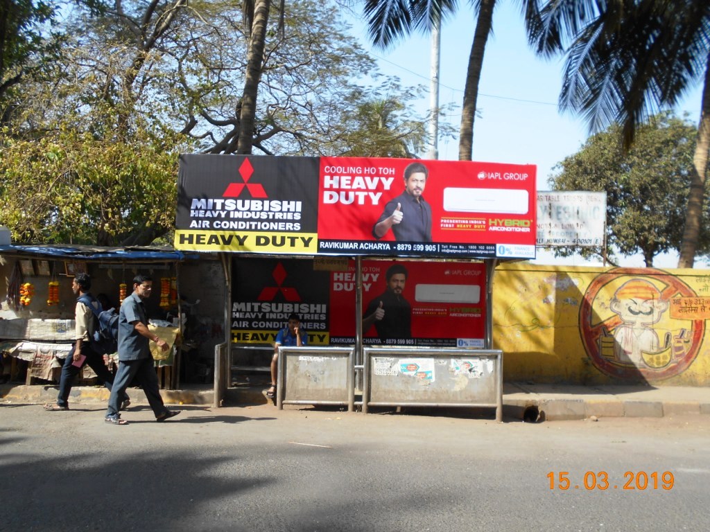 Bus Queue Shelter - - Kanakia Park Surabi,   Kandivali East,   Mumbai,   Maharashtra