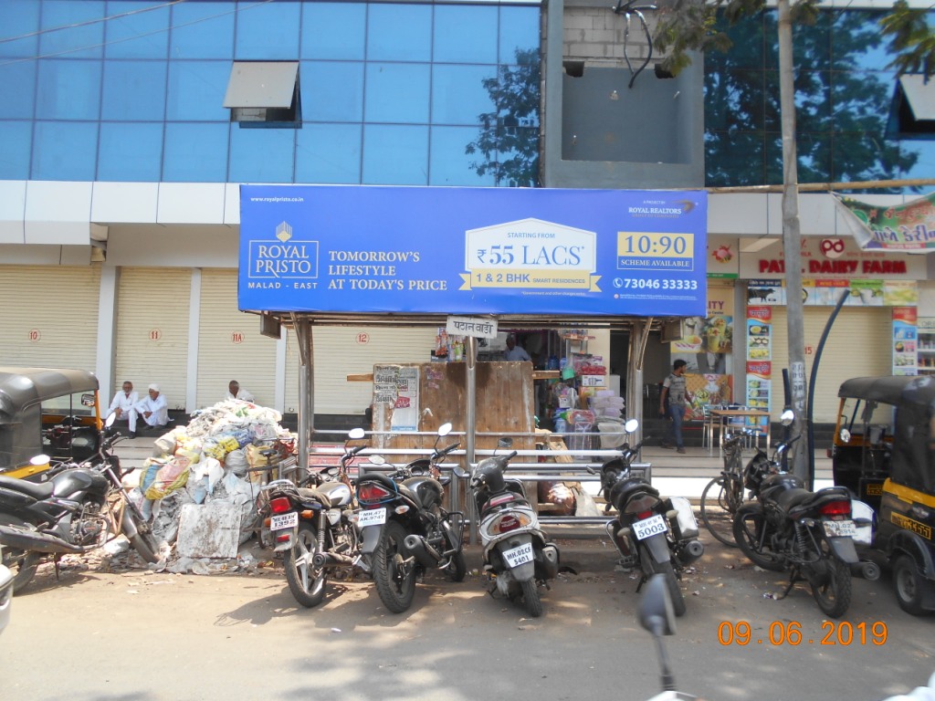 Bus Queue Shelter - - Pathan Wadi, Malad East, Mumbai, Maharashtra Bus Queue Shelter - - Pathan Wadi, Malad East, Mumbai, Maharashtra