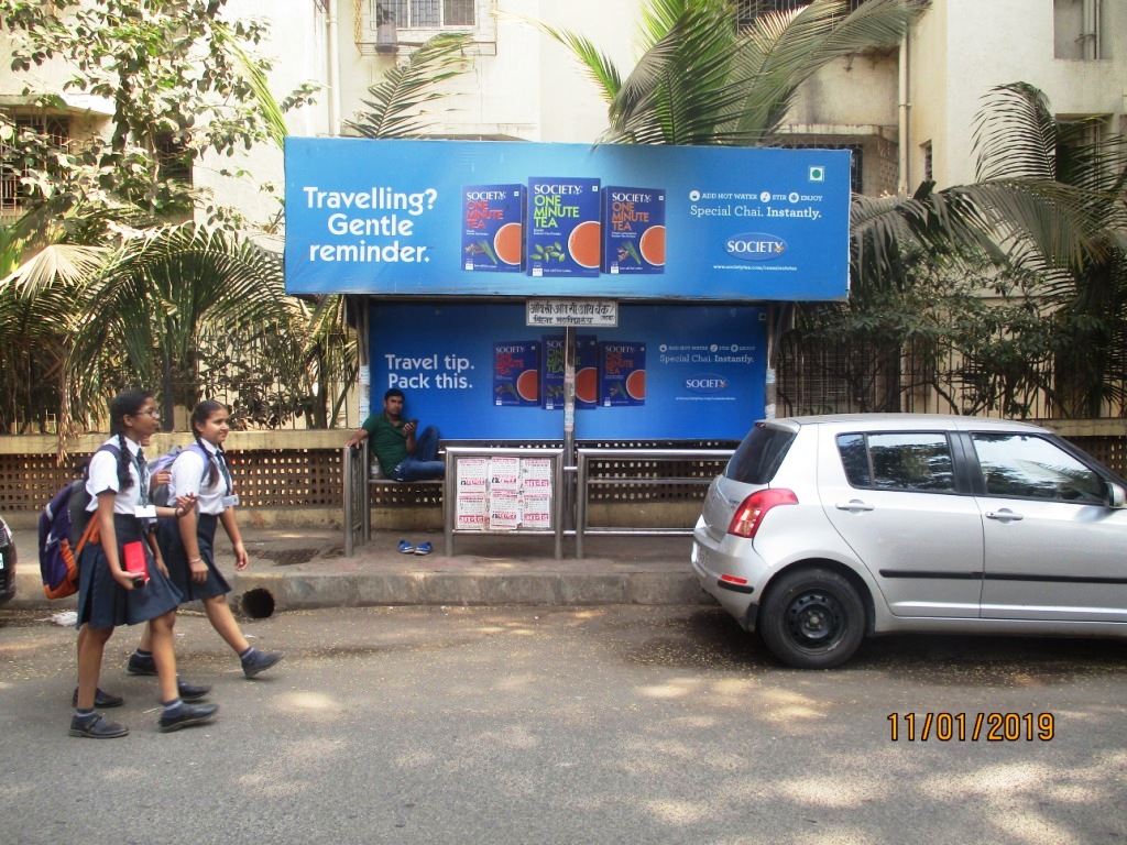 Bus Queue Shelter - - Ashirwad Society,   Powai,   Mumbai,   Maharashtra