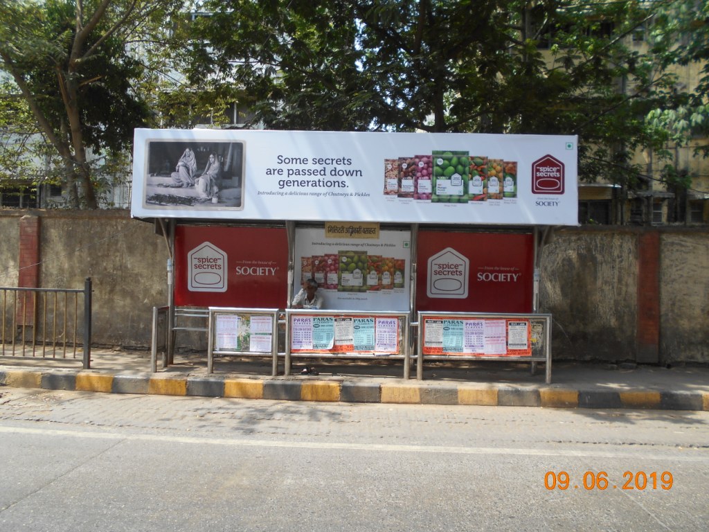 Bus Queue Shelter - - Military Depot, Malad East, Mumbai, Maharashtra Bus Queue Shelter - - Military Depot, Malad East, Mumbai, Maharashtra
