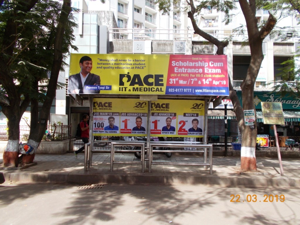 Bus Queue Shelter - - Mhada,   Kandivali East,   Mumbai,   Maharashtra