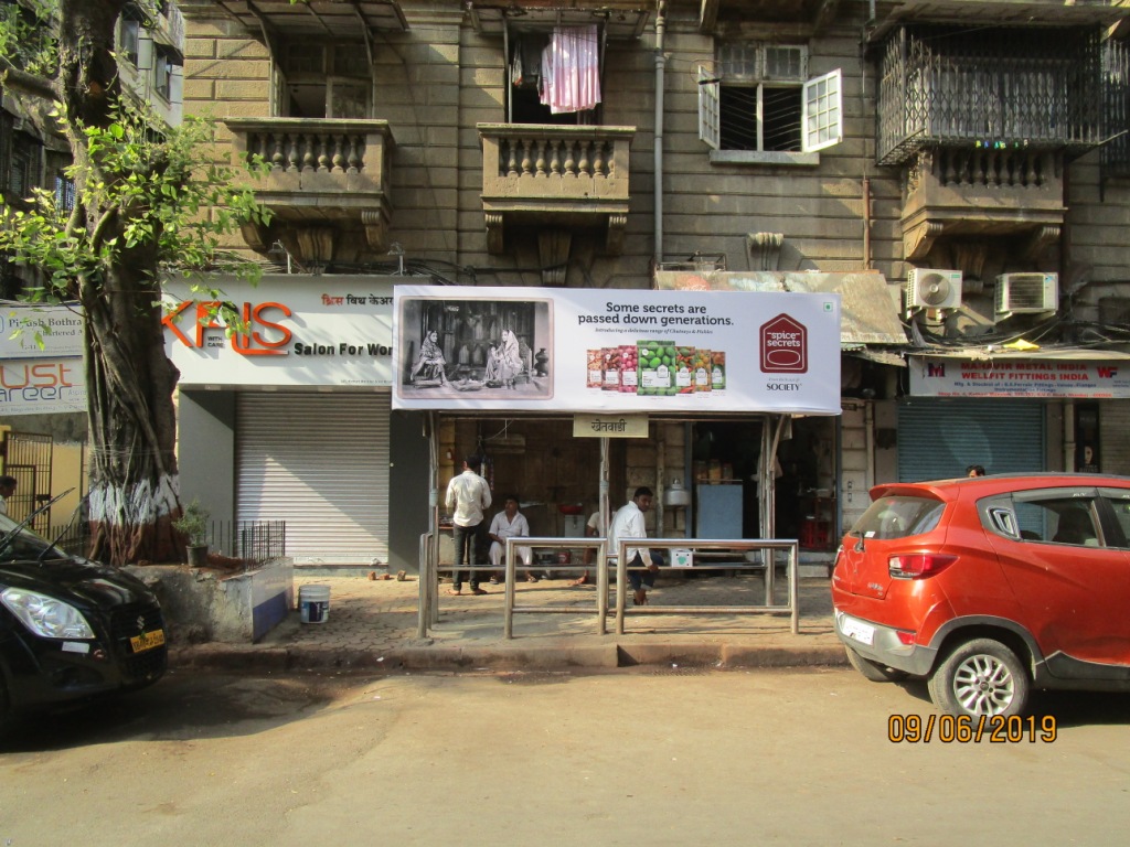 Bus Queue Shelter - Khet Wadi - Khetwadi, Khet Wadi, Mumbai, Maharashtra Bus Queue Shelter - Khet Wadi - Khetwadi, Khet Wadi, Mumbai, Maharashtra