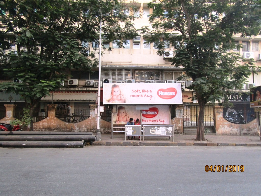 Bus Queue Shelter - - P. P. Chowk,   Opera House,   Mumbai,   Maharashtra