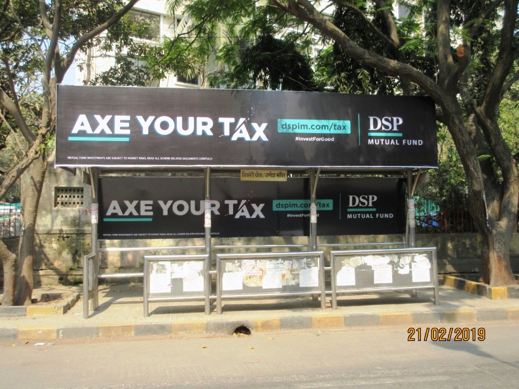 Bus Queue Shelter - - Shivneri Chowk, Ghatkopar East, Mumbai, Maharashtra Bus Queue Shelter - - Shivneri Chowk, Ghatkopar East, Mumbai, Maharashtra