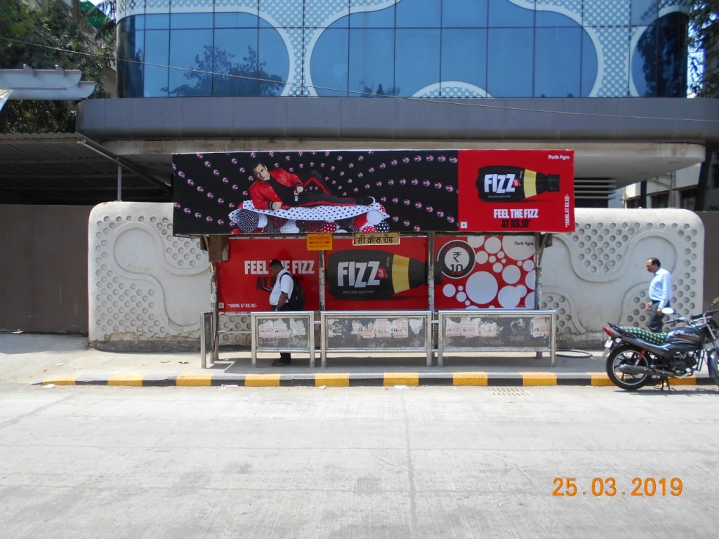Bus Queue Shelter - - C Cross Road Junction, Andheri East, Mumbai, Maharashtra Bus Queue Shelter - - C Cross Road Junction, Andheri East, Mumbai, Maharashtra