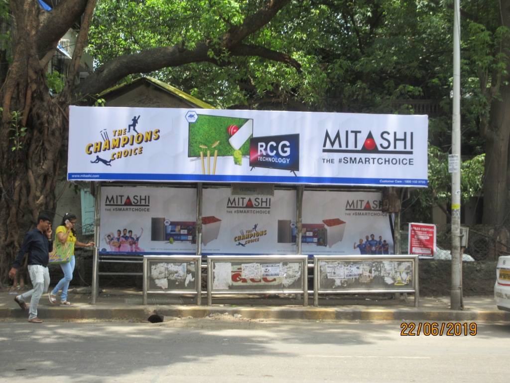 Bus Queue Shelter - Opp. Manubhai Jewllers - Rajawadi,   Ghatkopar East,   Mumbai,   Maharashtra
