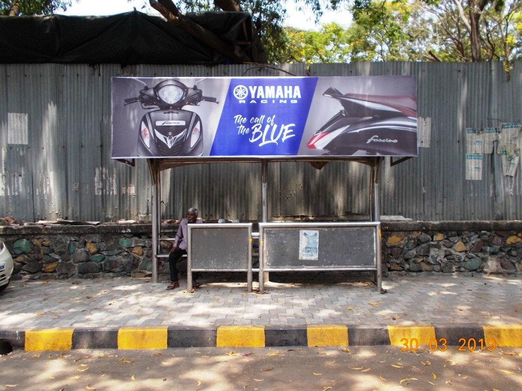 Bus Queue Shelter - - Gorai Creek, Kandivali West, Mumbai, Maharashtra Bus Queue Shelter - - Gorai Creek, Kandivali West, Mumbai, Maharashtra