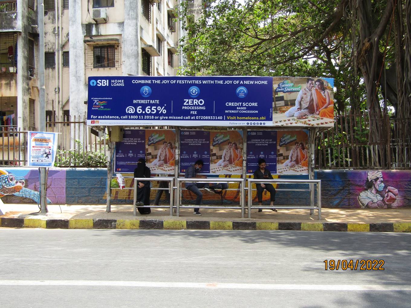 Bus Queue Shelter - Balvant Singh Dhody Marg - New Nagpada, New Nagpada, Mumbai, Maharashtra Bus Queue Shelter - Balvant Singh Dhody Marg - New Nagpada, New Nagpada, Mumbai, Maharashtra