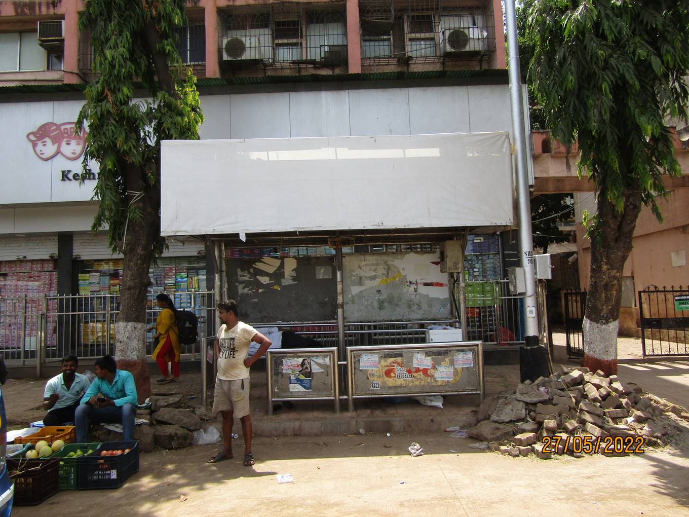 Bus Queue Shelter - Tulsi pipe road - Dadar Tulsipipe Rd, Nr Station / Market, Dadar (W), Mumbai, Maharashtra Bus Queue Shelter - Tulsi pipe road - Dadar Tulsipipe Rd, Nr Station / Market, Dadar (W), Mumbai, Maharashtra