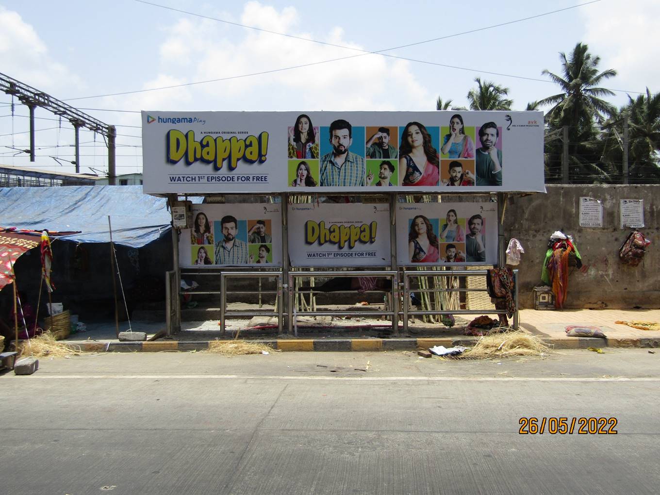 Bus Queue Shelter - Tulsi pipe road - Tulsi Pipe Rd, Nr Station, Mahim, Mahim (W), Mumbai, Maharashtra Bus Queue Shelter - Tulsi pipe road - Tulsi Pipe Rd, Nr Station, Mahim, Mahim (W), Mumbai, Maharashtra