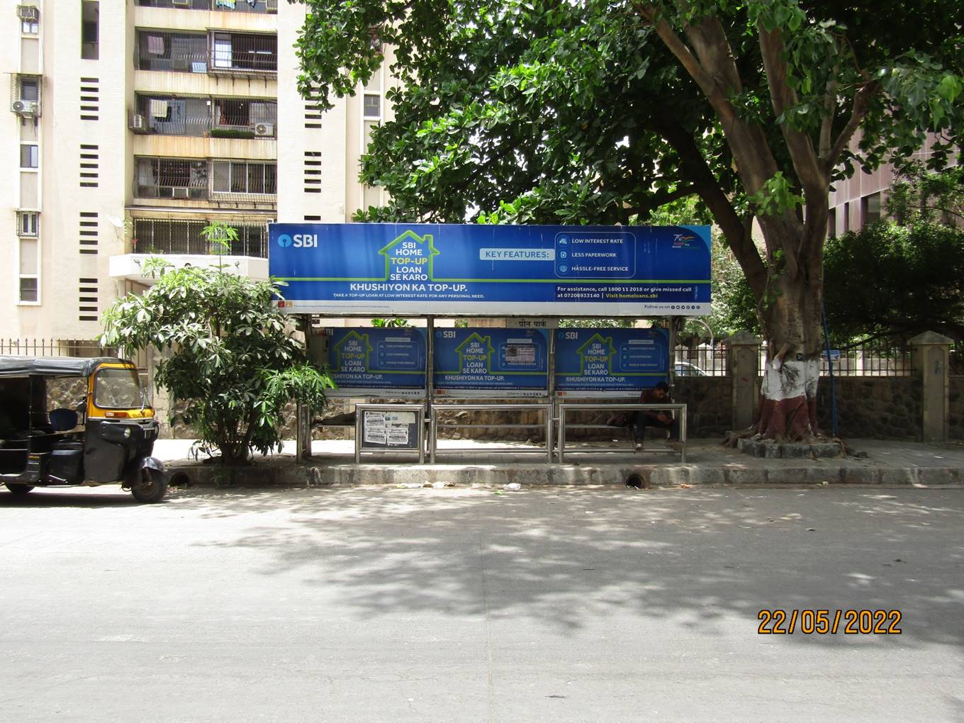Bus Queue Shelter - Bus Station - Green Park, Andheri W, Mumbai, Maharashtra Bus Queue Shelter - Bus Station - Green Park, Andheri W, Mumbai, Maharashtra