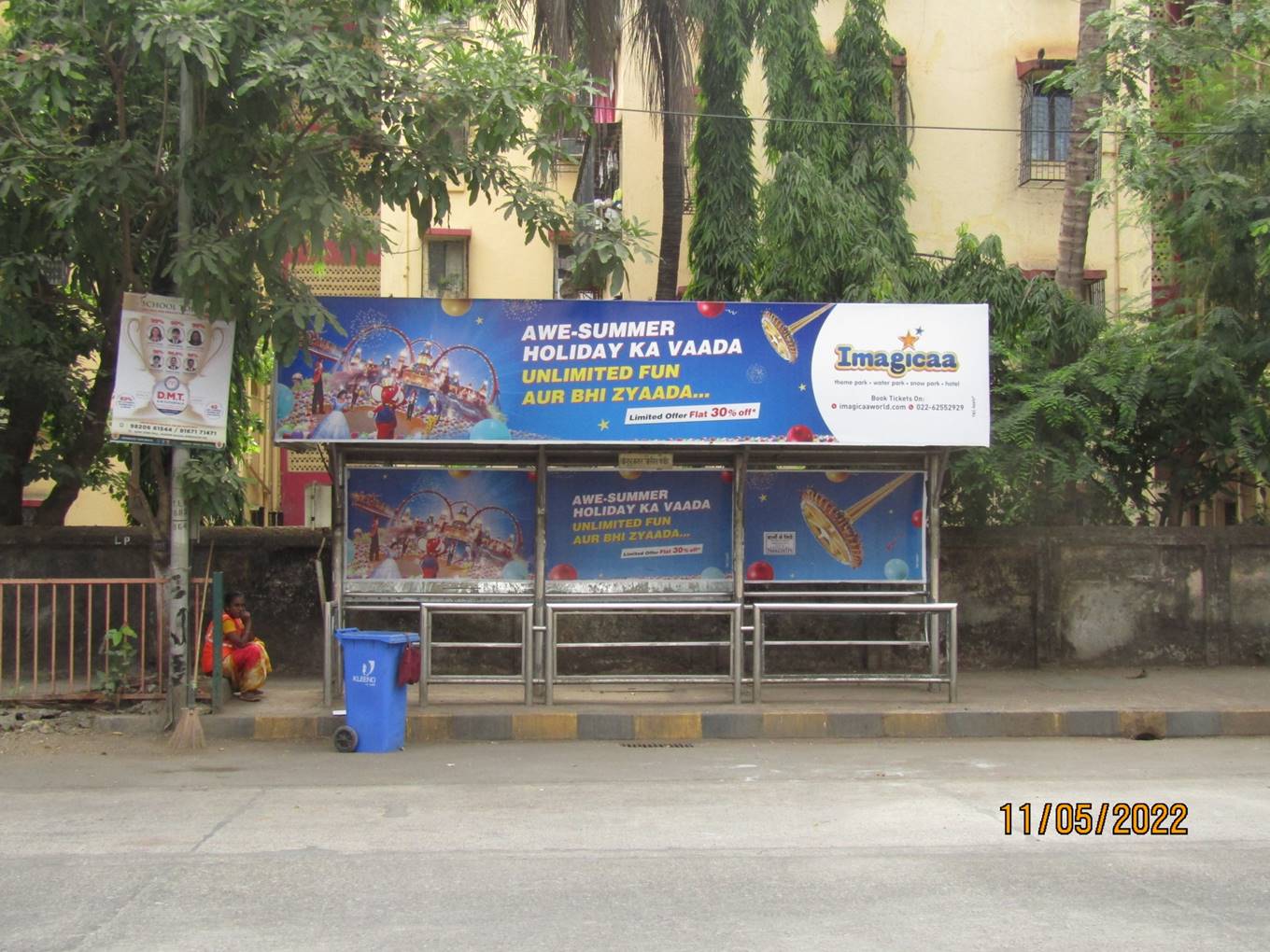 Bus Queue Shelter - Link Road - Bangur Nagar Police&nbsp; Chowky,   Malad (W),   Mumbai,   Maharashtra