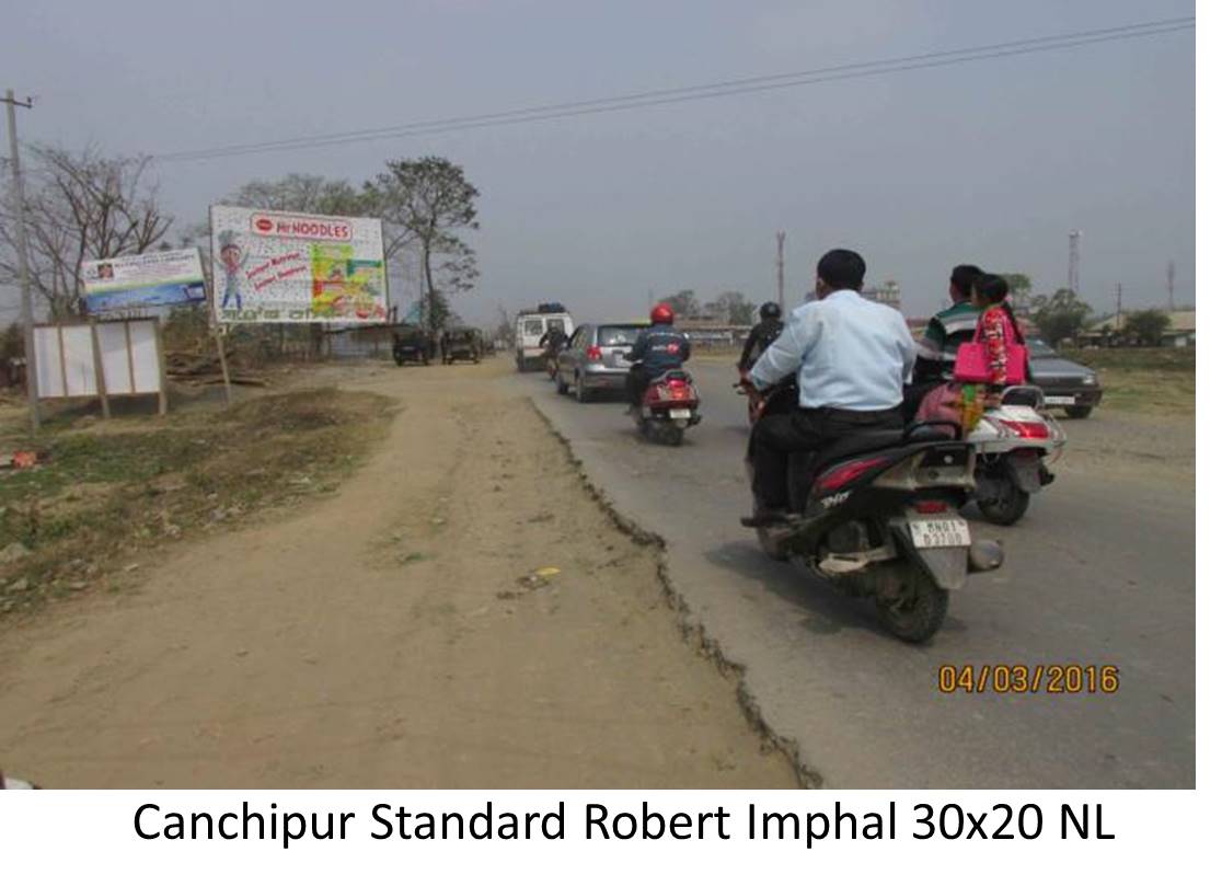 Billboard - Canchipur, Standard Robert Imphal,  Imphal, Manipur
