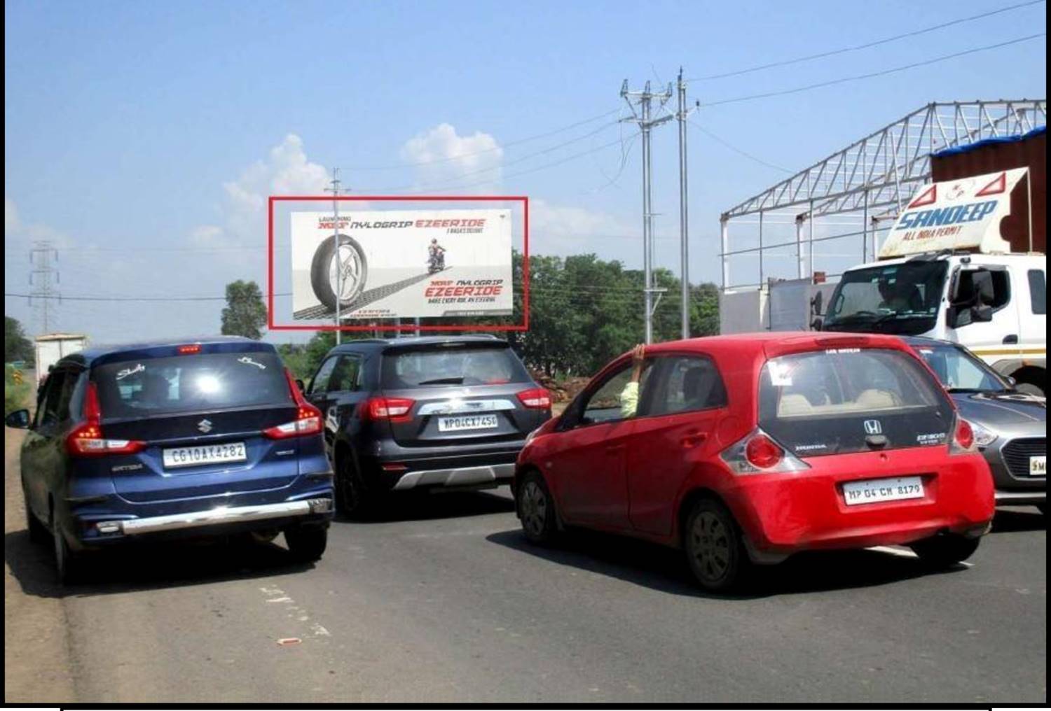 Billboard - Sam Girls College Raisen Road LNCT, Bhopal, Madhya Pradesh Billboard - Sam Girls College Raisen Road LNCT, Bhopal, Madhya Pradesh