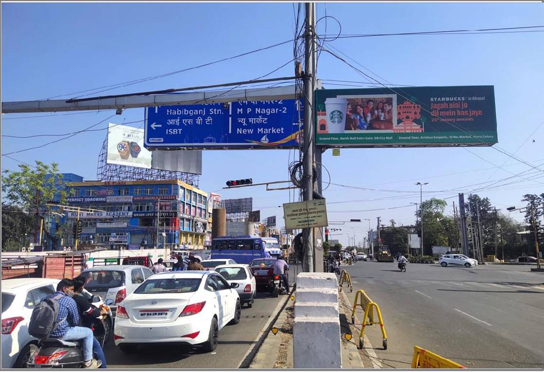 Unipole - MP Nagar, Board Office Sq, Bhopal, Madhya Pradesh Unipole - MP Nagar, Board Office Sq, Bhopal, Madhya Pradesh