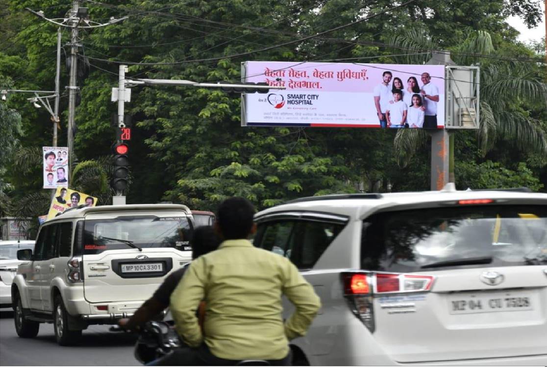 Unipole - At Link Road No 1, Taran Pushkar, Bhopal, Madhya Pradesh Unipole - At Link Road No 1, Taran Pushkar, Bhopal, Madhya Pradesh