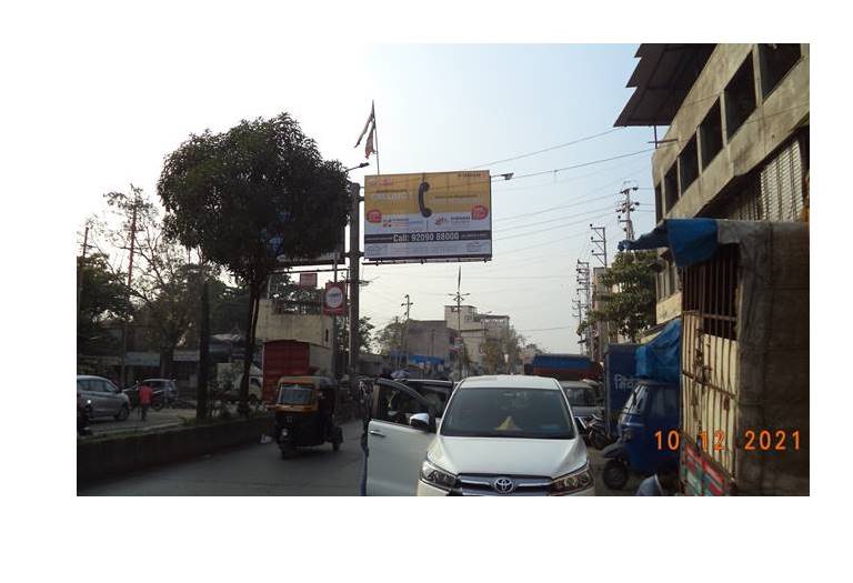 Unipole - Unr. Hanuman Mandir - fcing Ambernath,   kalyan,   Mumbai,   Maharashtra