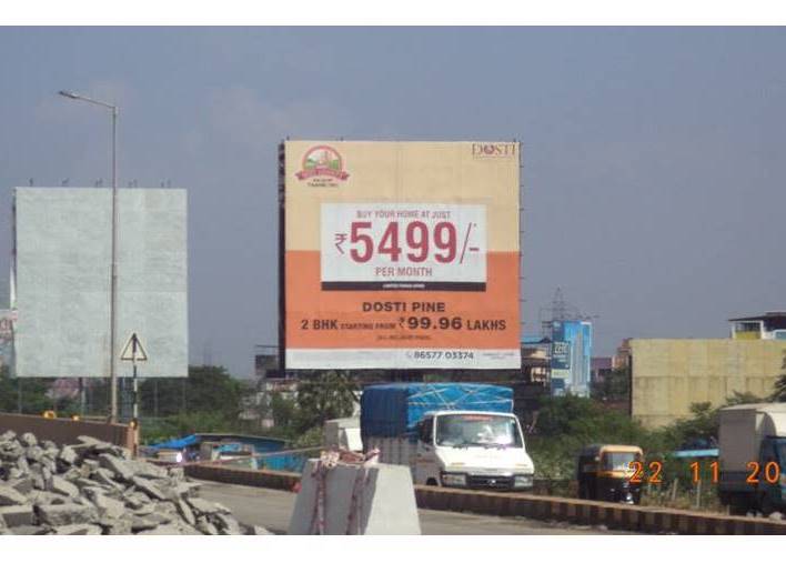 hoarding - Nr.Amantra Project - facing Thane,   kalyan,   Mumbai,   Maharashtra