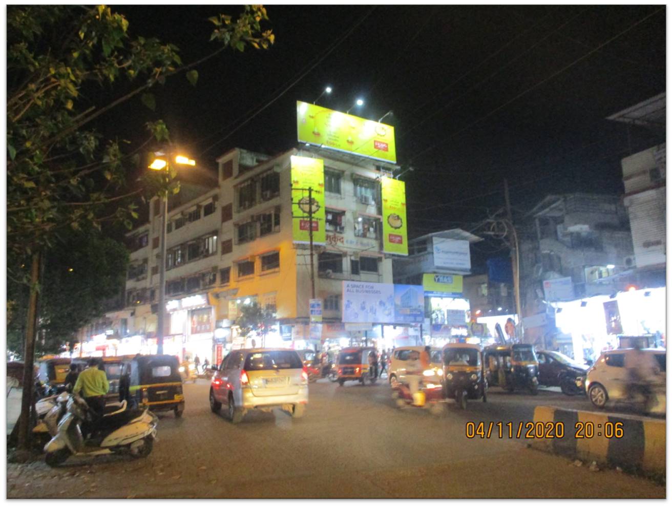 hoarding - facing Indra Gandhi chowk - near Dombivli Station,   DOMBIVLI,   Mumbai,   Maharashtra