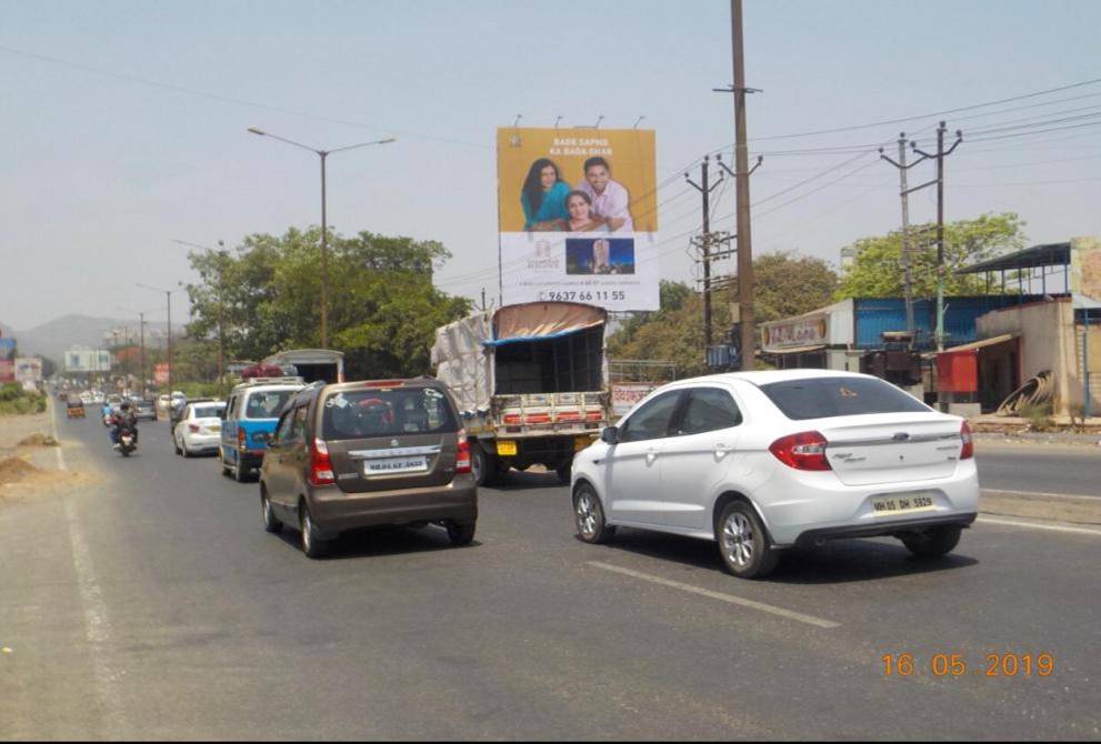 hoarding - Dombivli Sheil Road - Near Xperia Mall Facing Kalyan,   DOMBIVLI,   Mumbai,   Maharashtra