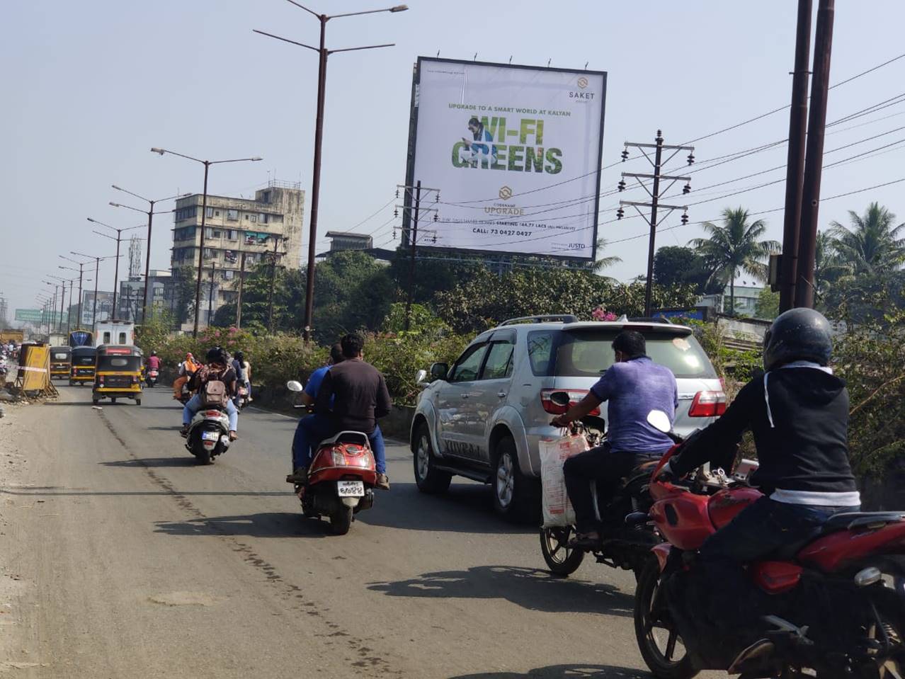 hoarding - Dombivli Sonar pada - facing vashi, DOMBIVLI, Mumbai, Maharashtra hoarding - Dombivli Sonar pada - facing vashi, DOMBIVLI, Mumbai, Maharashtra