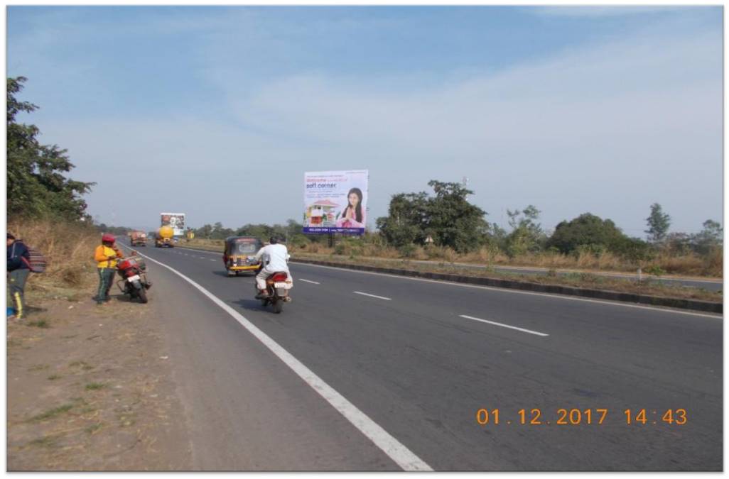 hoarding - At Kandili - Facing Towards Nasik,   KANDILI,   Mumbai,   Maharashtra