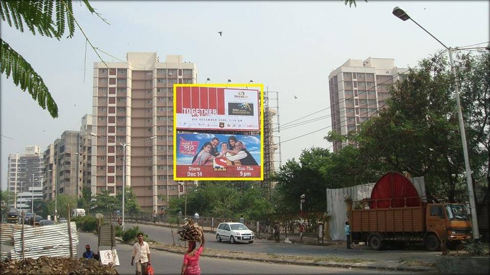 hoarding (upper) - at Lokhandwala Garden - nr lokhandwala garden,   Lokhandhwala Garden,   Mumbai,   Maharashtra